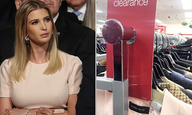 TJ Maxx & Marshalls scrap signs for Ivanka Trump's brand