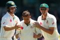 Steve O'Keefe (centre) is confident Australia can do well in India.