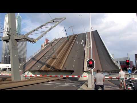 Rotterdam ♥ 2014 - Erasmus Bridge (Opening and Closing)