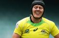 SYDNEY, AUSTRALIA - FEBRUARY 03: Sharni Williams of Australia looks on during the womens pool match between Australia ...