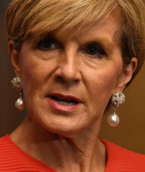 The Hon Julie Bishop MP - Minister for Foreign Affairs and Deputy Leader of the Liberal Party speaking at the Annual ...