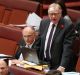 Senator Ian Macdonald during question time at Parliament House in Canberra on Thursday 10 November 2016. Photo: Andrew Meares