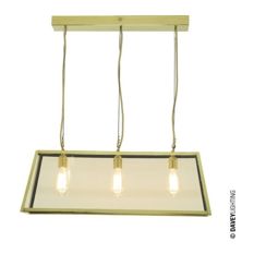  - Diner 75 Ceiling 7632 Brass - Kitchen Island Lighting