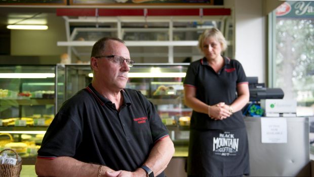 The Yarralumla Bakery manager Scott Gorham with Barbara Brooker who has worked at the business for nearly 20 years. ...