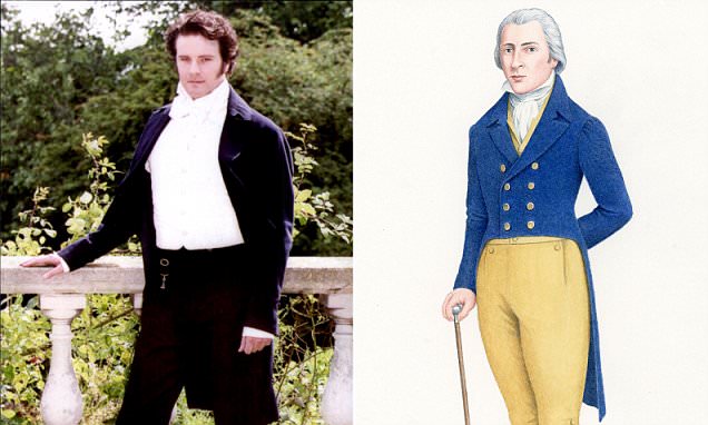 White-haired and weedy... the real Mr Darcy