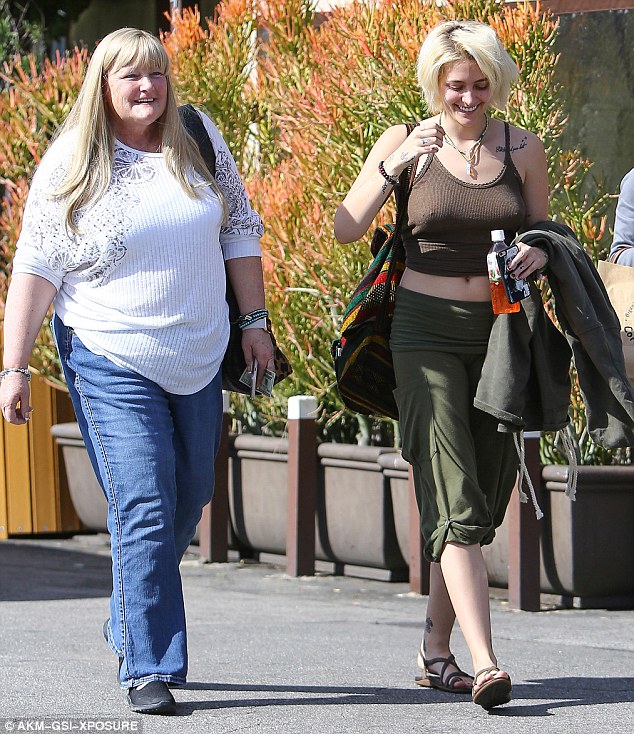 All smiles! Debbie Rowe looked reassuringly energetic while she was seen out and about enjoying some time with her daughter Paris Jackson on Thursday in Los Angeles