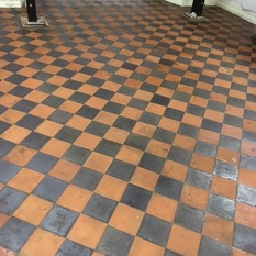  - Renovating Old Victorian Floor Tiles at a Lancaster Garage - Wall & Floor Tiles