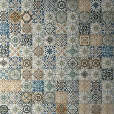  - Nikea Patchwork Tiles - Multi Coloured Tiles - Direct Tile Warehouse - Wall & Floor Tiles