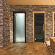  - Petra Terracotta Split Face Tiles - Natural Stone Wall Tiles - Wall & Floor Tiles