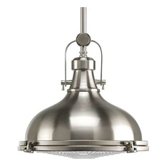 Progress Lighting - Progress Lighting Alta Pendant Light, Brushed Nickel - Pendant Lighting