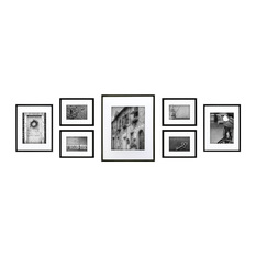 Nielsen Bainbridge Group - Fortes Gallery Frames, Black, Set of 7 - Picture Frames