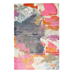 nuLOOM Inkblot Rug, Multicolor, 5'3"x7'7" - Area Rugs