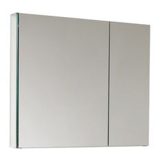 Fresca - Fresca 2-Door Bathroom Medicine Cabinet With Mirrors, 30" - Medicine Cabinets