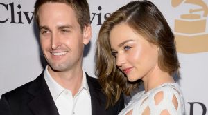 CEO of Snapchat Evan Spiegel and model Miranda Kerr are engaged.