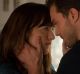 Dakota Johnson and Jamie Dornan in <i>Fifty Shades Darker</i>.