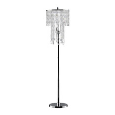 OK Lighting - Rain Metal Floor Lamp - Floor Lamps