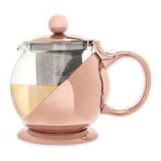 Pinky Up - Shelby Wrapped Teapot and Infuser, Rose Gold - Teapots