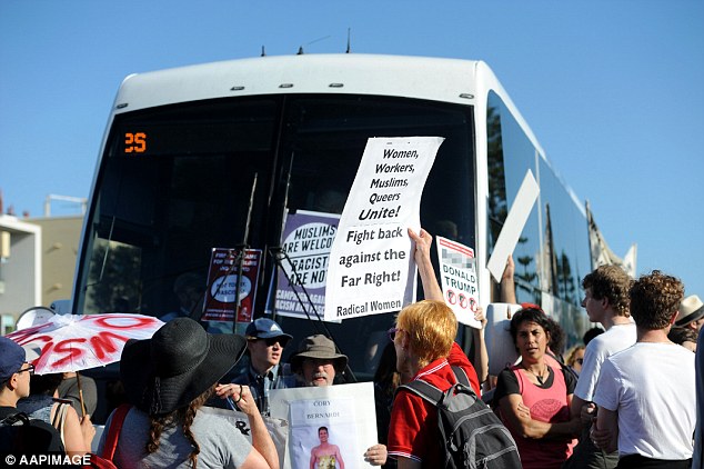 Protest organisers wanted to send a message that 'we stand against all forms of racism'