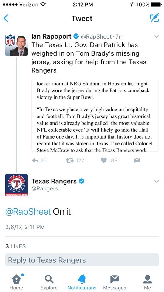 The best sports tweet of 2017