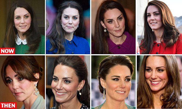 How Kate Middleton changed her make-up to look younger