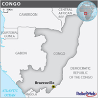 Map of Congo