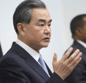 China's foreign affairs minister, Wang Yi.