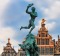 The Brabo fountain, created in 1887, in Antwerp's Grote Markt.