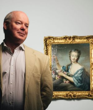 Portrait of the Director of the National Gallery of Australia Gerard Vaughan who is giving a talk at Muse on Sunday ...