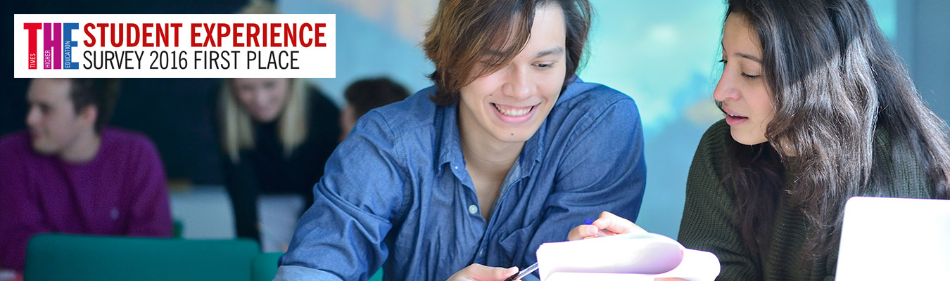 Students studying