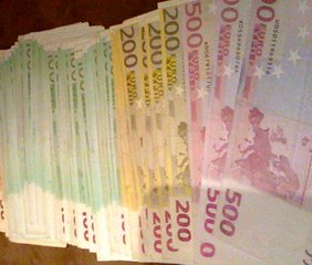 Euro money -Euro currency -currency