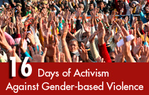 2014 16 Days of Activism Against Gender Based Violence