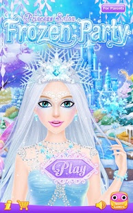   Princess Salon: Frozen Party- screenshot thumbnail   