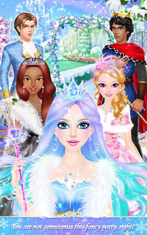    Princess Salon: Frozen Party- screenshot  