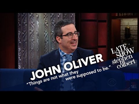 John Oliver Doesn't Think He'll Get Deported, But He's Being Cautious