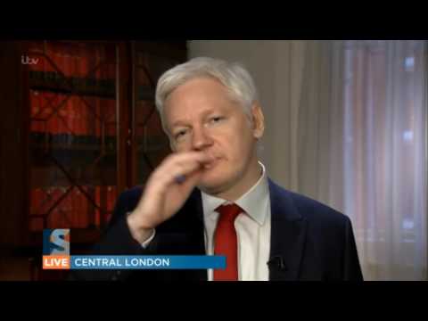 Julian Assange Interview for ITV's Peston on Sunday January 29