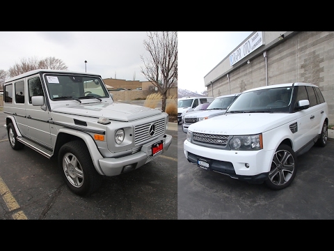 Car Shopping:  Mercedes G-Wagon or Range Rover Sport Supercharged