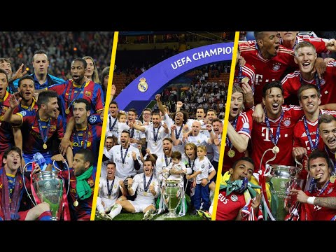 UEFA Champions League Winners List   II 1956  ▶  2016 II