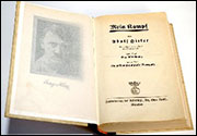 Adolf Hitler’s book, Mein Kampf