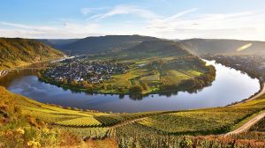 A loop of the Moselle River.