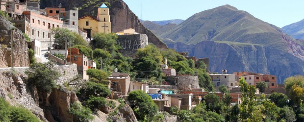 Argentina, hillside city