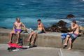 Hitting the beach at Clovelly.