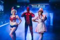 Eve La Reine, Violet Grey (as Deadpool), and Bambi Rey (as Nurse Joy) will appear onstage on 23 February in Nerdlesque ...