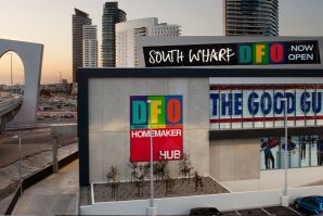 DFO at South Wharf in Melbourne, where Vicinity Centres has bought the remaining 25 per cent stake.