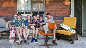 Marrickville flatmates Arlo Alexander-Meylan, Harry Gregg, Nikita Podlasov, Tom Grimes and Isaac Ewald filled their ...