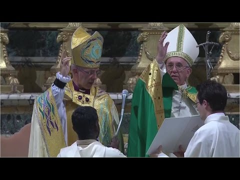 Ecumenical Vespers with Pope Francis and Justin Welby, Primate of the Anglican Church 5 October 2016