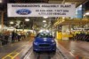 The final car rolls off the production line at Ford in Broadmeadows 7 October 2016