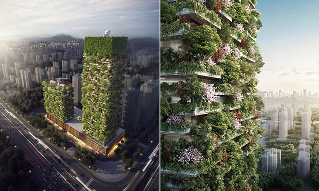 'Vertical forest' towers are coming to China