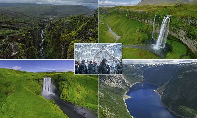 Game of Thrones locations captured on drone footage