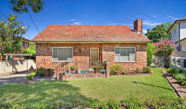 Old, unrenovated and far from trains: 5 Amaroo Avenue at Strathfield sold for $2.3 million.