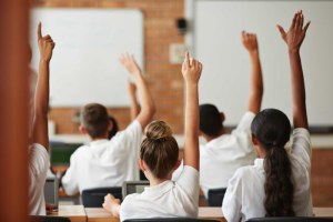 Students in classroom (Klaus Vedfelt/ Getty Images)